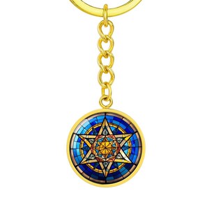 Star Of David Stained Glass Personalized Keychain For Bat Mitzvah Gift For Daughter Mazel Tov Gift For Bat Mitzvah Keychain Gift For Her