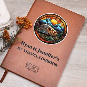 RV Reisetagebuch Personalisiertes RV Reisetagebuch Geschenk für Camping Geschenke für Paare Abenteuerbuch für Bucket List Geschenke für den Ruhestand