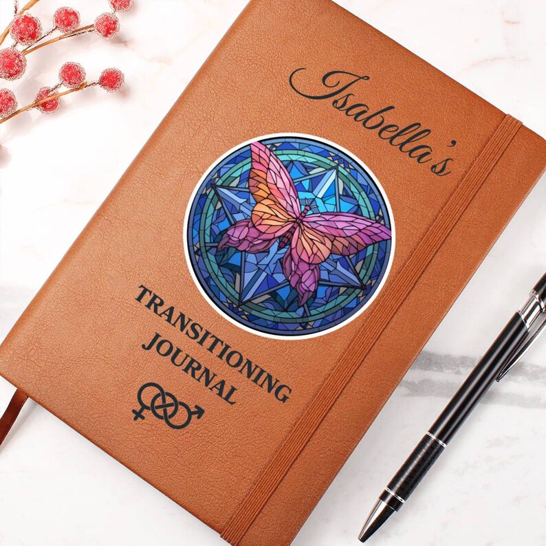 Transgender Transitioning Journal for Personalized Transgender Etsy