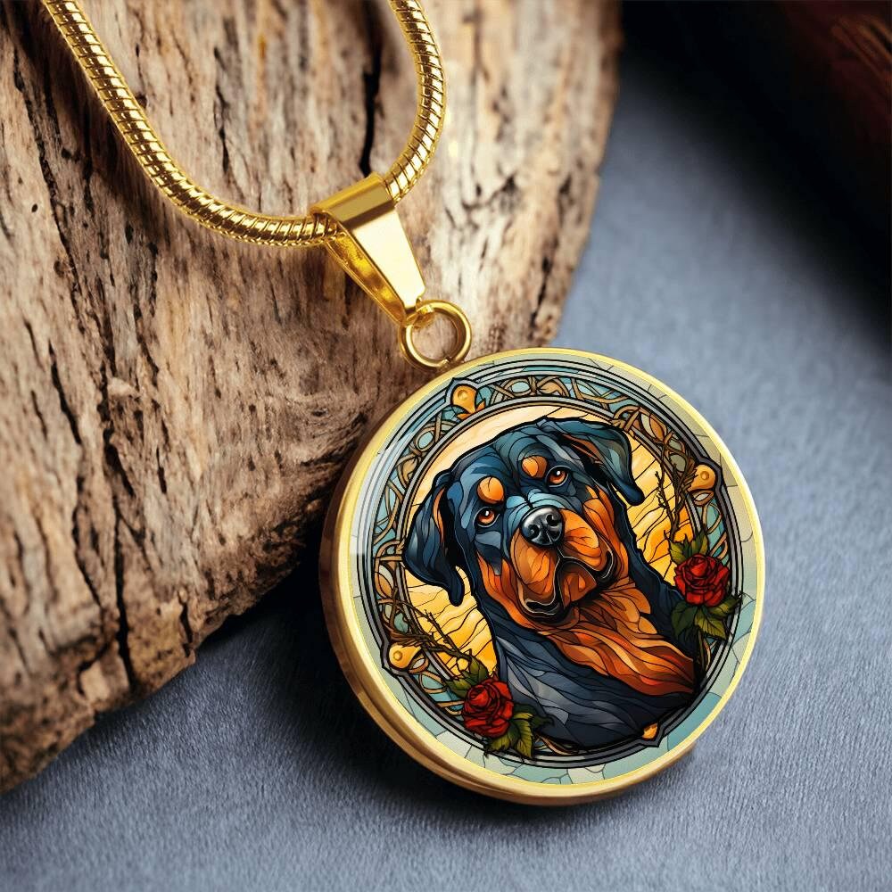 Rottweiler necklaces - Etsy 日本