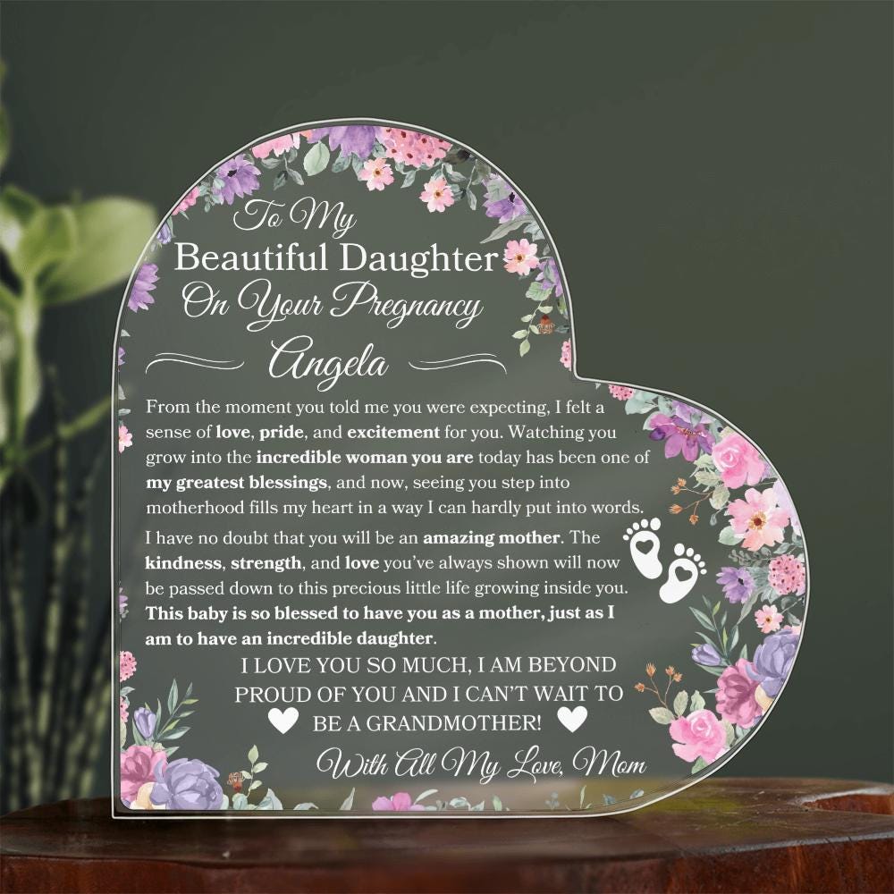 Is Expecting Her First Baby First Time Mom Gift, Pregnant Daughter