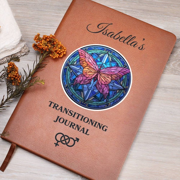 Transgender Übergang Journal für personalisierte Transgender Änderung Geschenk für Übergang Geschlechter Notizbuch LGBTQ Trans Geschenk für Geburtstag