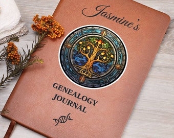 Personalized Genealogy Journal Gift For Family History Notebook Gift For Genealogy Log Book For Ancestry Logbook Gift For Birthday Present