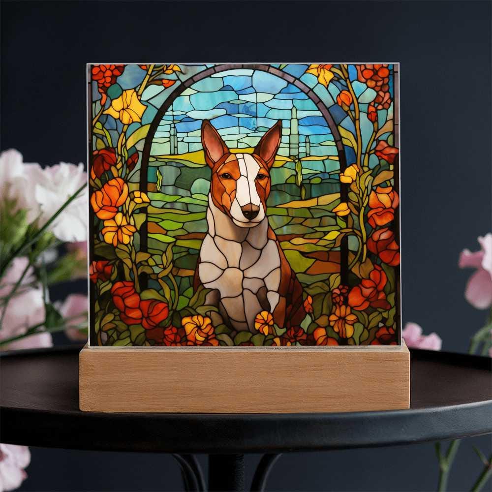Bull Terrier Lamp - Etsy