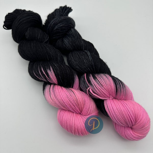 Hand-dyed sock yarn, 4-ply wool, extra-fine Merino, 100g each