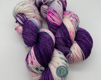 Handgeverfd sokkengaren, 6-draads wol, extra fijne merino, 150 g per stuk, nr. 627