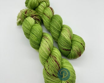 Hand-dyed sock yarn, 4-ply wool, extra fine Merino, 100g each, No. 58