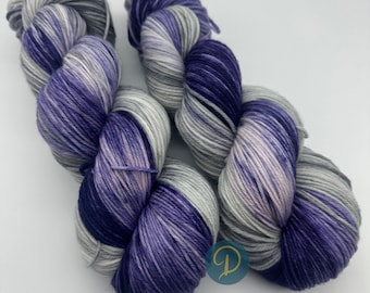 Handgefärbte Sockenwolle, 6-fach Wolle, extrafein Merino, je 150g, Nr. 605