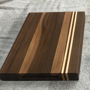 Walnut and Maple cutting board