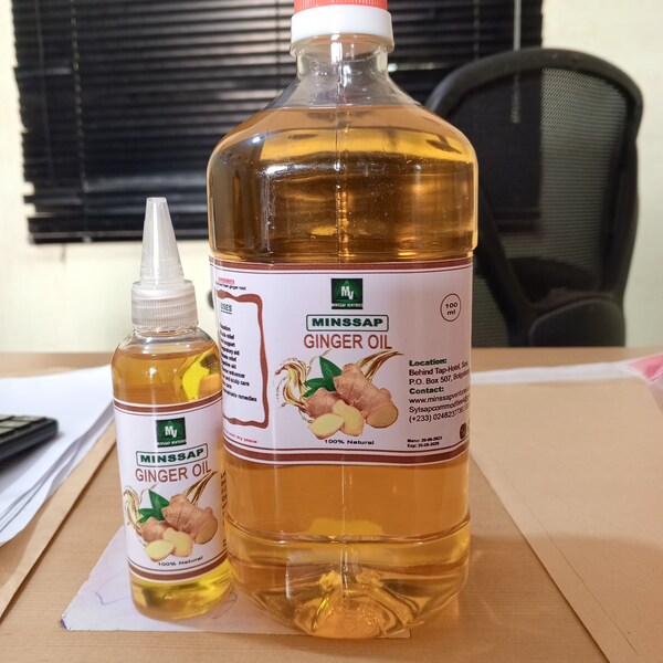 Pure Ginger oil| organic Ginger oil| 1litre Ginger Oil| 100ml Ginger oil| 500ml vegan oil