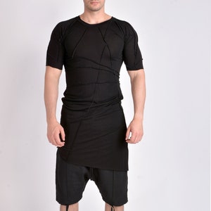 Designer men&#39;s top, Men&#39;s t-shirt, Men’s fashion, Cotton t-shirt, Men’s clothes, A7StudioBG