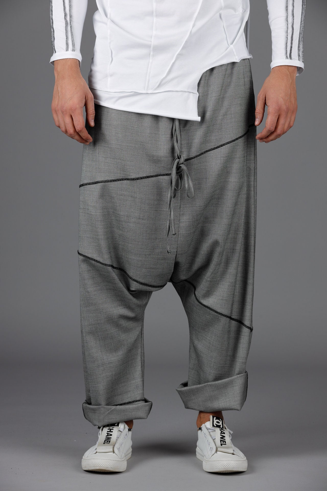 Reiko Drop-Crotch Pants