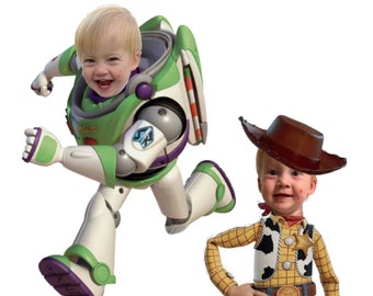 PERSONALIZED Toy Story Theme Cupcake Toppers
