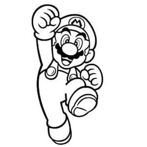 Mario SVG - Mario Bros - Mario PNG - Digital Download - Cricut Cut Datei - Sublimation - Mario Bros Film - PNG300 -
