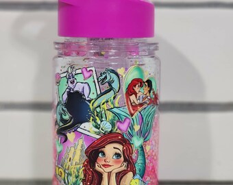 little mermaid kids tumbler