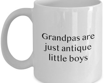 Funny gift mug for grandpa