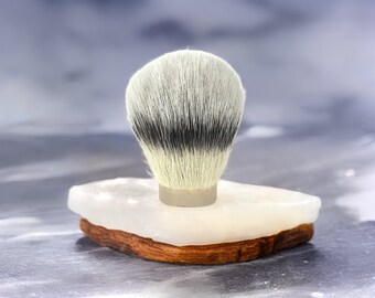 27mm Wet Shave Brush Knot Synthetic Silvertip Tuxedo Shape Extra Dense Imitation Badger Premium Quality Replacement For Smooth Shave