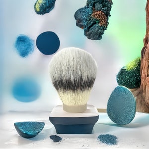 29 mm scheerkwastknoop Synthetische knoopvervanging Silvertip Synthetische smokingvorm Extra dichte imitatie das Natte scheerkwast