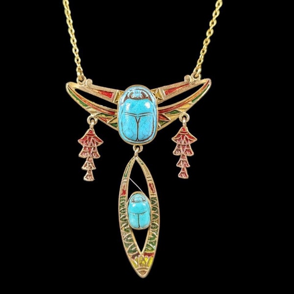 French Egyptian Revival Necklace