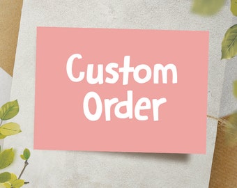 Pedido personalizado