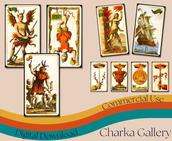 トランプ MINCHIATE ETRURIA-Limited edition RARE! Limited Edition Minchiate Etruria Tarot Anima antiqua