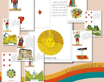 Les cartes de mlle lenormand - interprétations et méthodes en ance