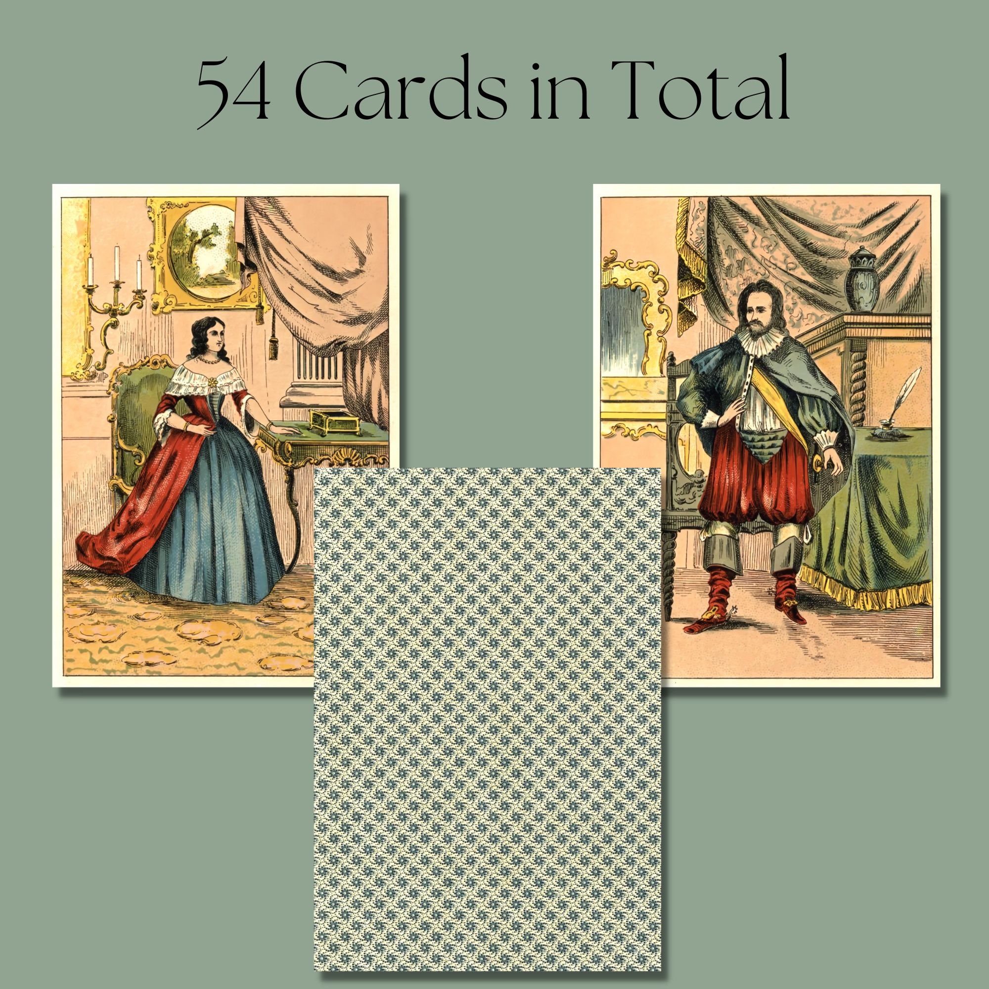 Printable Grand Jeu De Mlle Lenormand Card Full Deck