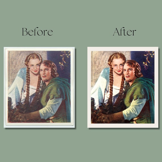 Antique Romantic Love Scenes Cigarette Cards • Godfrey Phillips Set • Front  & Back Included • Vintage Valentine Ephemera•literary Lovers Art