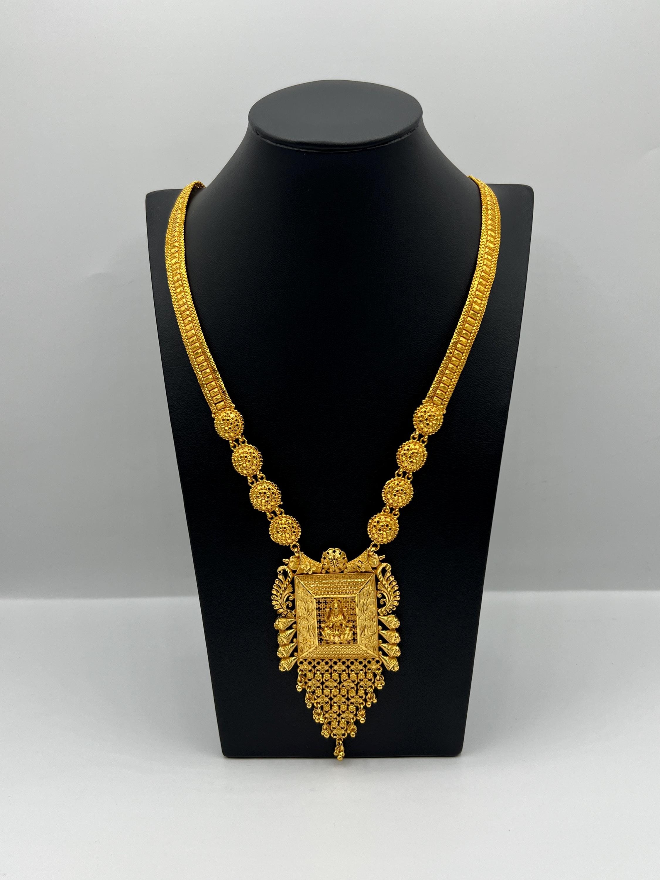 Necklace Designs Pure Gold Rani Haar Gold Design With Price Buy