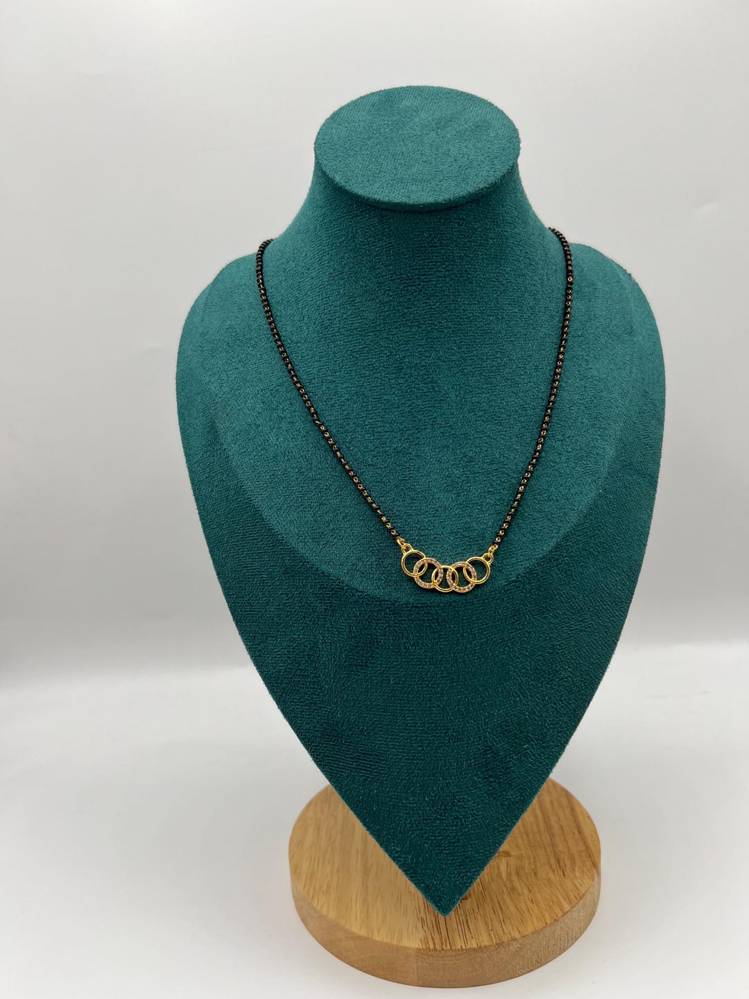 New Design 24k Gold Plated Mangalsutra - Etsy