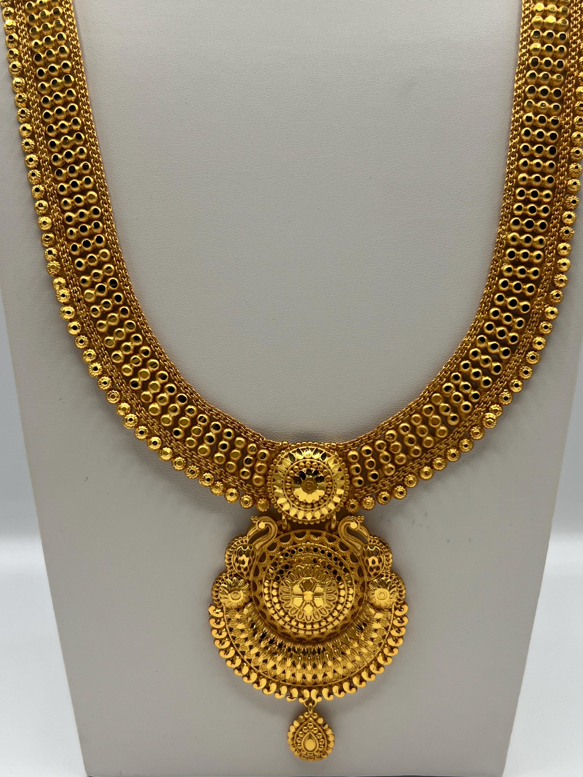 Rani Set Luxury Maharani Haar Set Bridal Necklace Set Traditional Nepali Rani ...