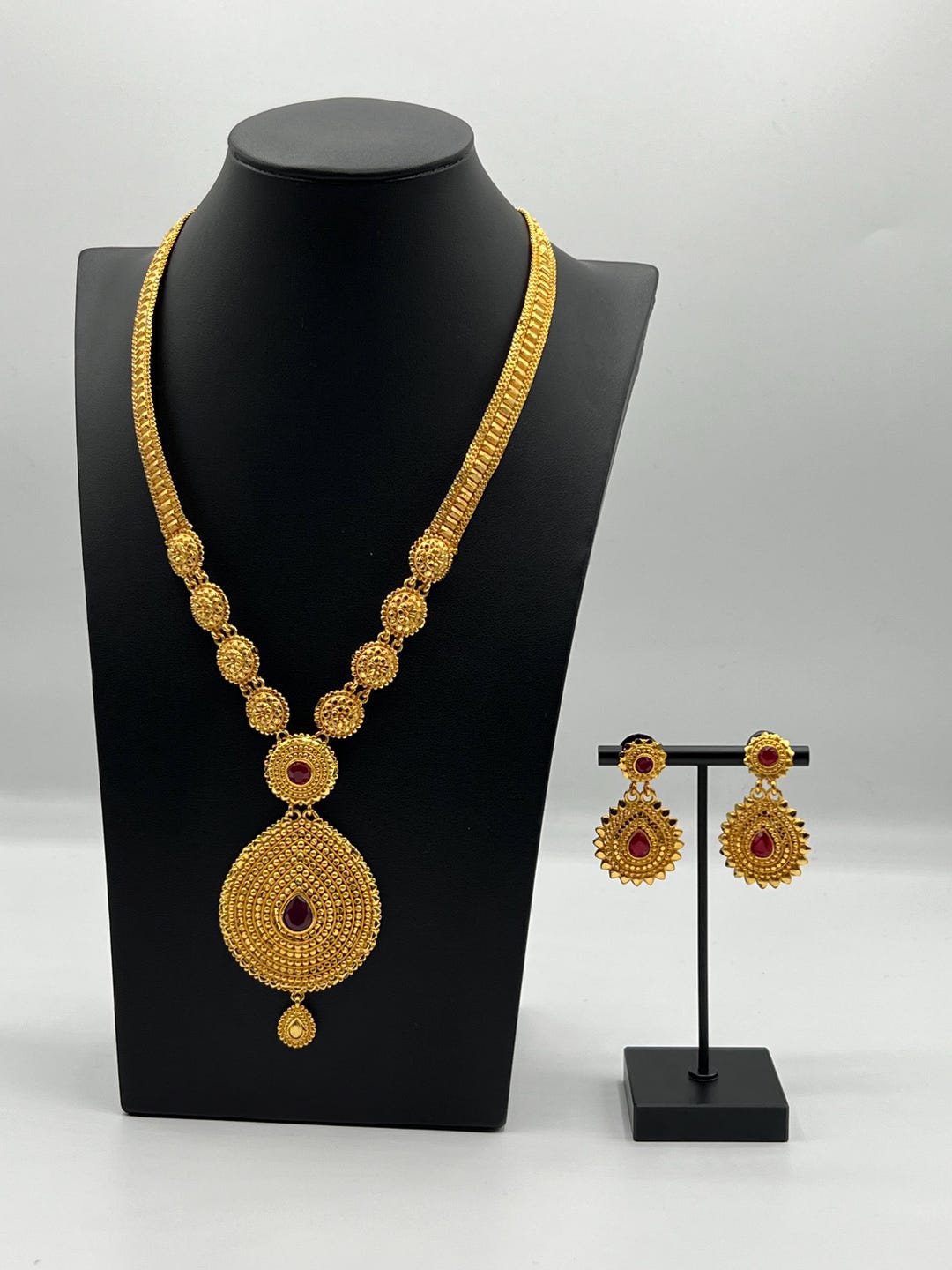 24kt 10 Gram Gold Necklace Set New Fashion Buy 24k Gold Plated