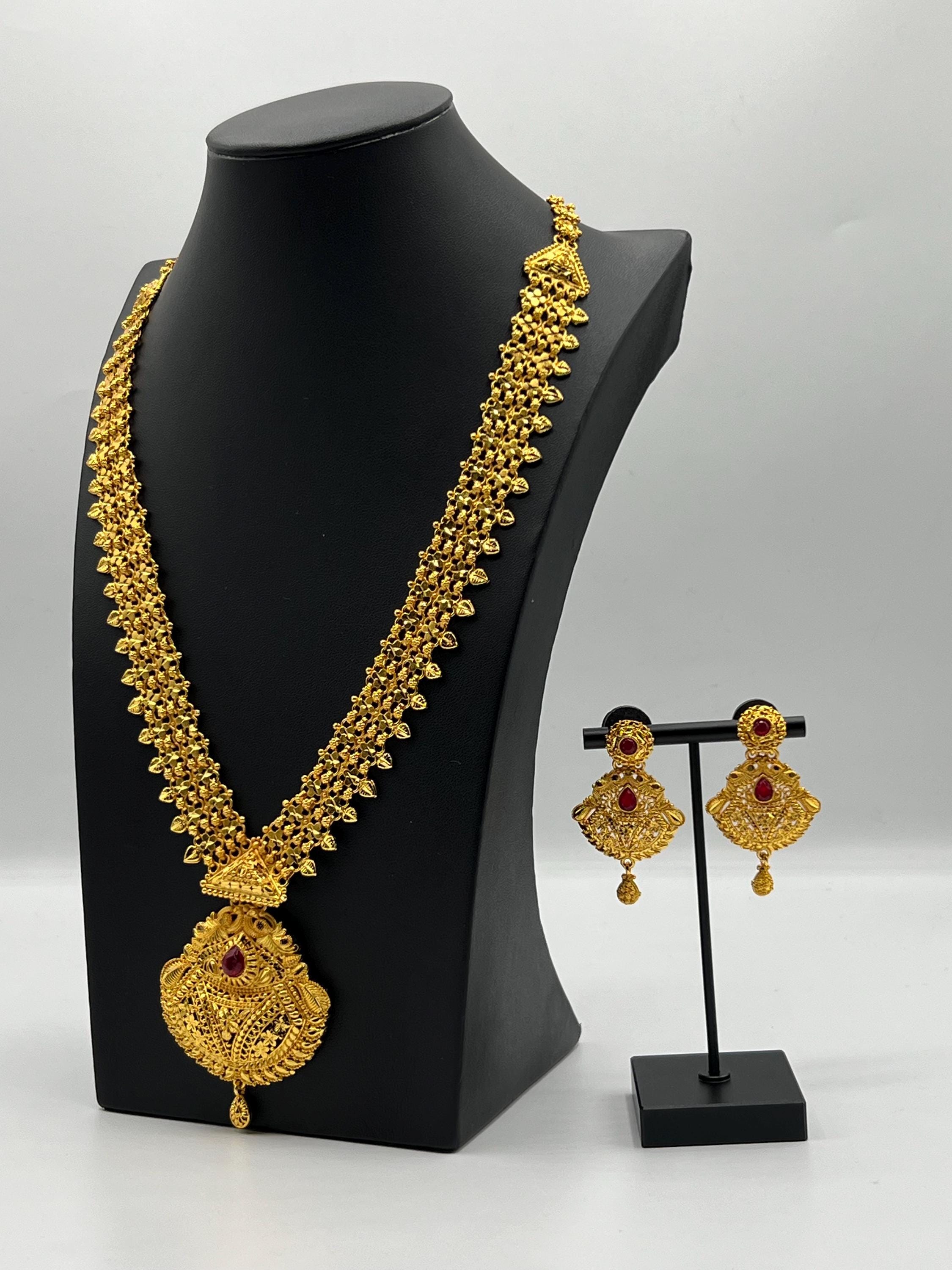 Rani Haar Beautiful Jewelry Katmala Design 24k Gold Plated