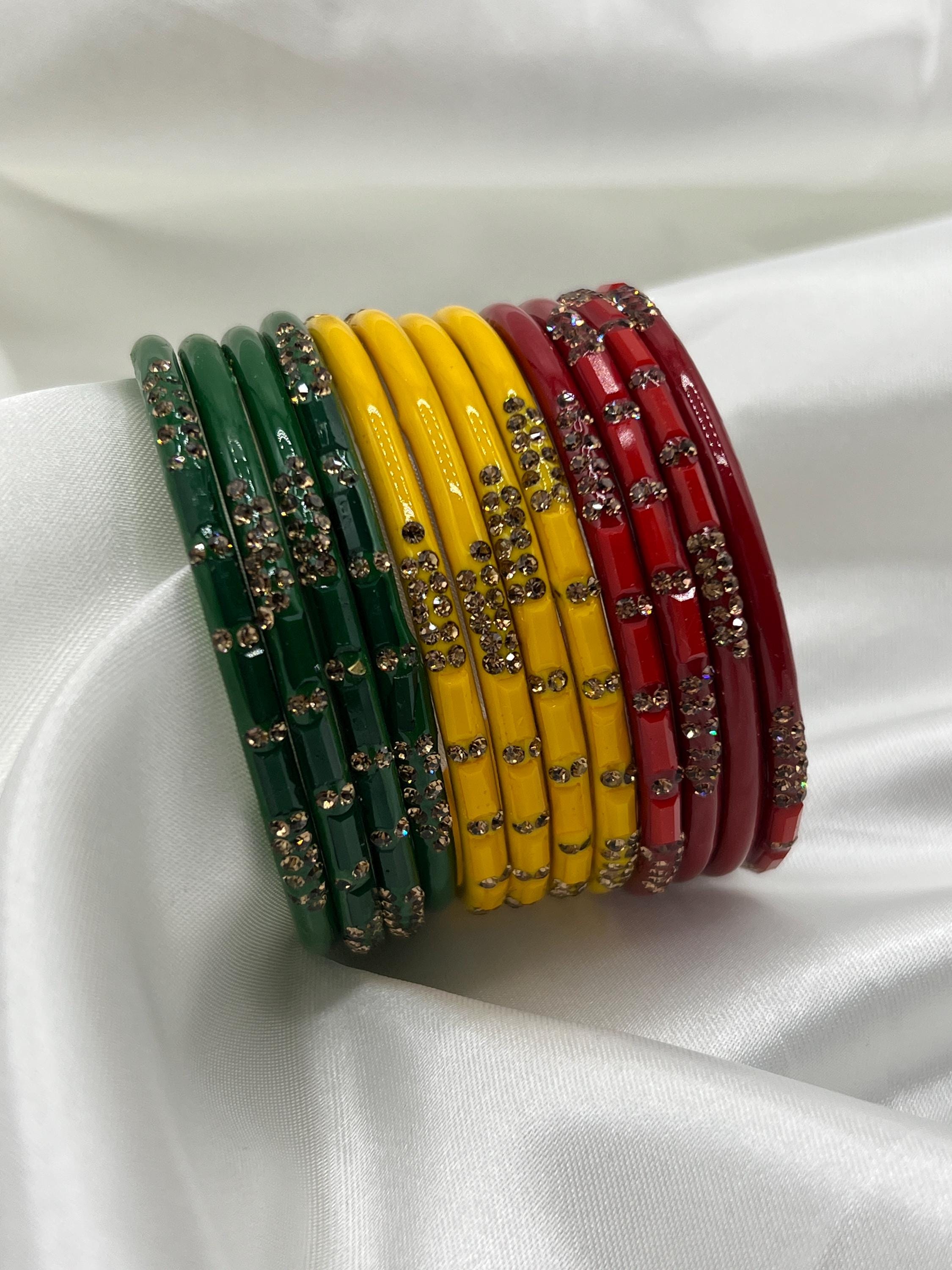 Romatic Fancy Kanch Ki Chudiyan Swara Creations Traditional Glass