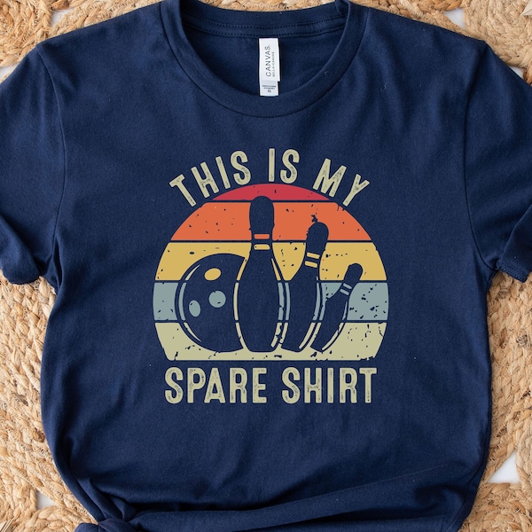 This Is My Spare Time Shirt, Bowling Shirt, Funny Bowling Shirt, Game Shirt, Bowling Lover Shirt, Retro Bowling Shirt,Gift For Bowling Lover