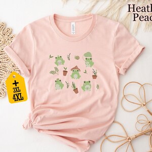 Cute Frog Shirt, Frog Shirt, Funny Animal Shirt, Animal Shirt, Animal Lover Shirt, Gift For Frog Lover, Funny Frog Shirt, Cute Shirt zdjęcie 6