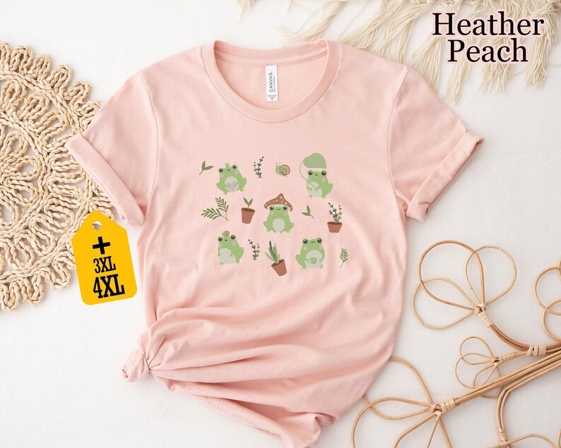 Cute Frog Shirt, Frog Shirt, Funny Animal Shirt, Animal Shirt, Animal Lover Shirt, Gift For Frog Lover, Funny Frog Shirt, Cute Shirt zdjęcie 6
