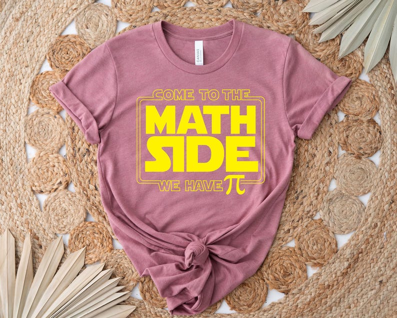 Come To The Math Side We Have Pi Shirt, Math Teacher Shirt, Pi Day Shirt, Funny Math Shirt, Gift For Math Teacher, Pi Day Gift, Funny Gift image 6