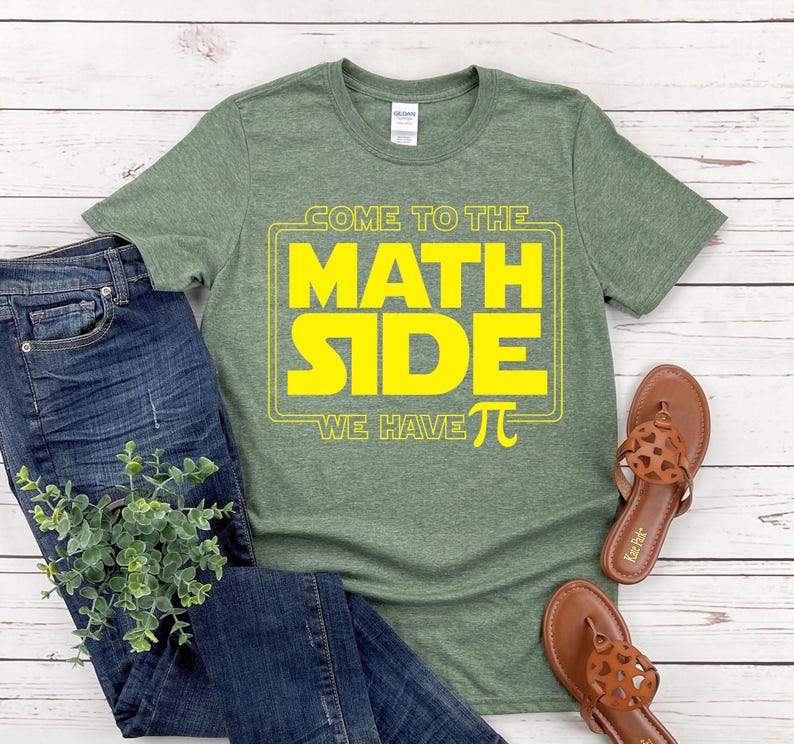 Come To The Math Side We Have Pi Shirt, Math Teacher Shirt, Pi Day Shirt, Funny Math Shirt, Gift For Math Teacher, Pi Day Gift, Funny Gift image 4
