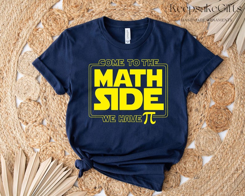 Come To The Math Side We Have Pi Shirt, Math Teacher Shirt, Pi Day Shirt, Funny Math Shirt, Gift For Math Teacher, Pi Day Gift, Funny Gift image 1