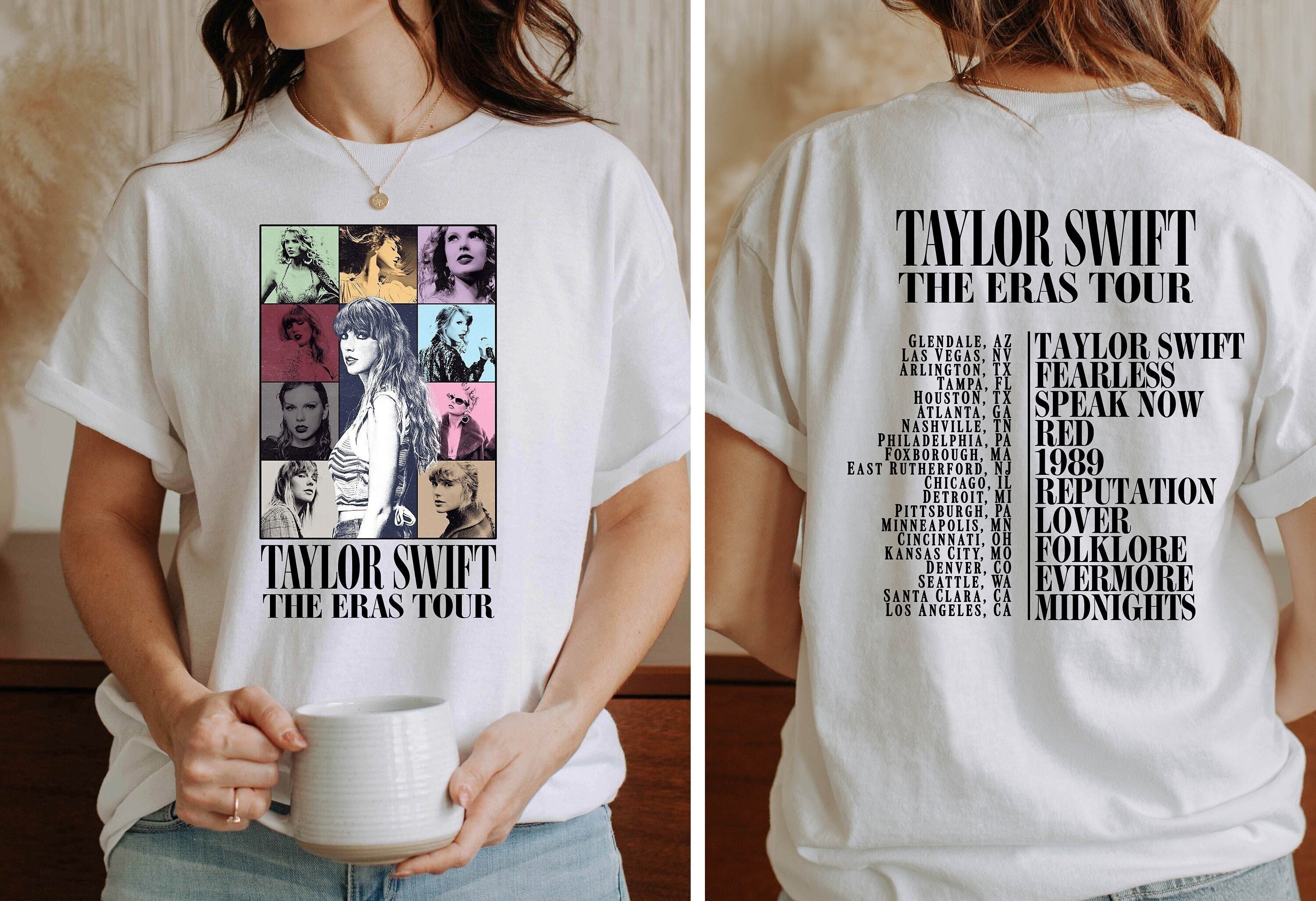 Taylor Swift The Eras Tour Shirt Swiftie Merch Shirt Eras Tour Sweatshirt Taylor  Swift Shirt - Trendingnowe