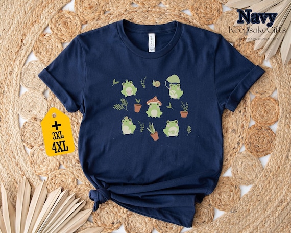 Cute Frog Shirt, Frog Shirt, Funny Animal Shirt, Animal Shirt, Animal Lover Shirt, Gift For Frog Lover, Funny Frog Shirt, Cute Shirt