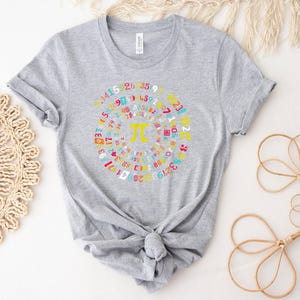 Pi Day Shirt, Happy Pi Day Shirt, Math Shirt, Math Lover Shirt, Gift For Math Teacher, Teacher Shirt, Pi Symbol Shirt, Pi Number Shirt image 3