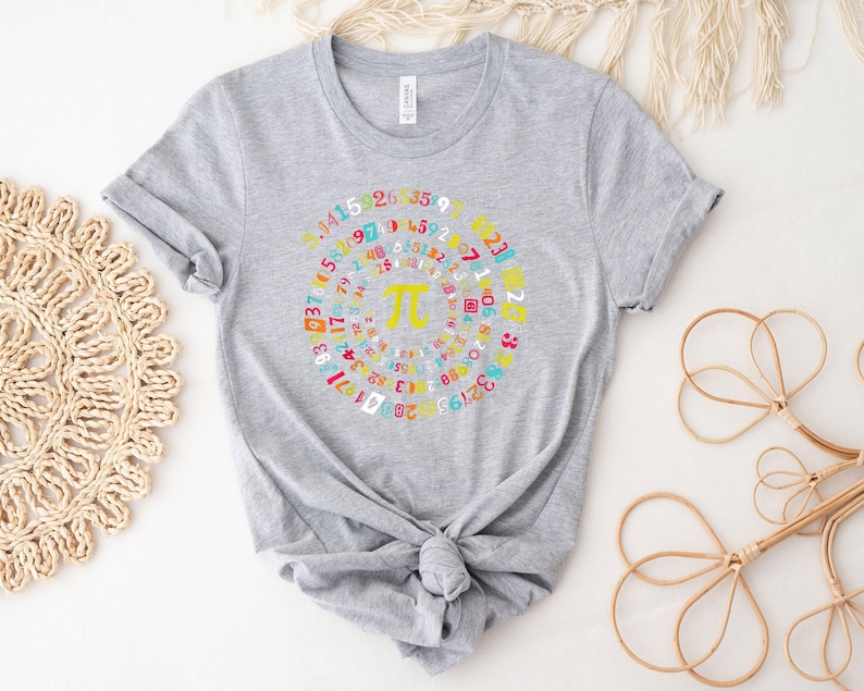 Pi Day Shirt, Happy Pi Day Shirt, Math Shirt, Math Lover Shirt, Gift For Math Teacher, Teacher Shirt, Pi Symbol Shirt, Pi Number Shirt image 3