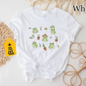Cute Frog Shirt, Frog Shirt, Funny Animal Shirt, Animal Shirt, Animal Lover Shirt, Gift For Frog Lover, Funny Frog Shirt, Cute Shirt zdjęcie 2