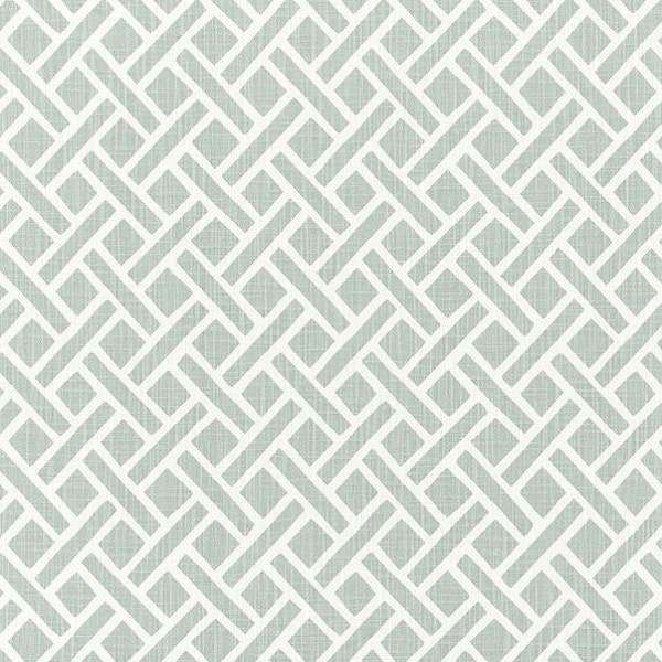 Geometric Upholstery Fabric, Sage Green, Fabric by the Yard, Premier Prints Eastwood Waterbury Slub Textured Cotton, Home Decor, More Colors