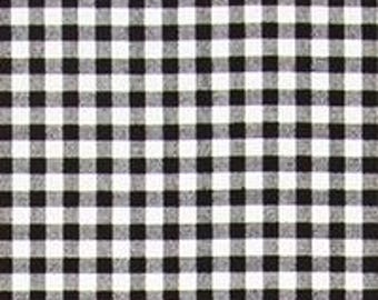 Black Gingham Upholstery Fabric, Halloween, Fall, Premier Prints, Mini Check Fabric, Upholstery, Home Decor, Farmhouse, More Colors