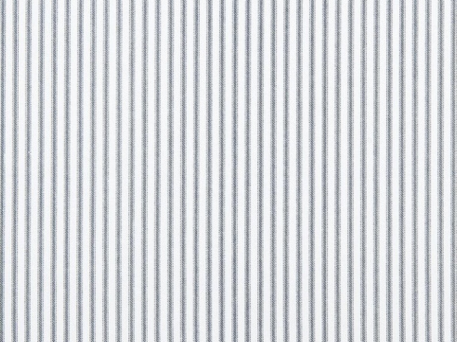 Black & White Striped Upholstery Fabric, Small Black Stripes, Premier ...