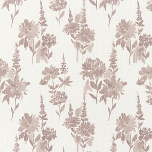 Dusty Pink Floral Upholstery Fabric, Dusty Rose Flowers, Fabric by the Yard, Premier Prints Garden Burlwood, Cotton, Blossoms, Home Decor