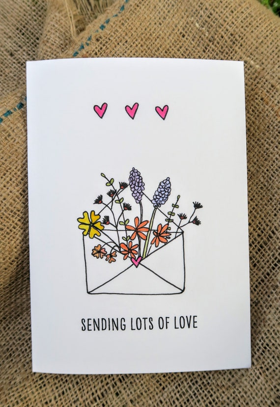 Lots of love - Cute Greeting card